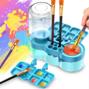 brush cleaner for artist with 6 multifunction i super premium quality