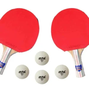 montex ascot table tennis combo (2 racquets + 4 tt balls)
